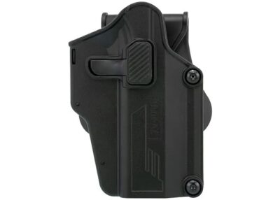 AMOMAX Universal Pistol Holster Per-Fit(TM), Right Hand - Black - obrazek 4