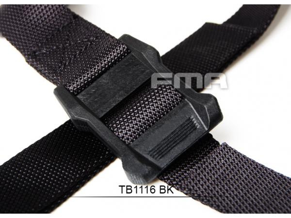FMA FS1 Two-Point Fast Tightening Sling - Black OD-A-TB1116-BK asgbox.pl FMA FS1 Two-Point Fast Tightening Sling - Black - obrazek 2