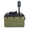 A a K Electric Box Magazine for M249 Gen2, 2000 BBs - Green OD-A-AK00080-OD asgbox.pl