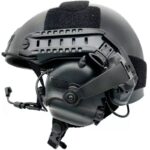 EARMOR M32X MOD4 Tactical Headset, M16C Mount for FAST / ARC - Black