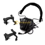EARMOR M32X MOD4 Tactical Headset, M16C Mount for FAST / ARC - Black - obrazek 3