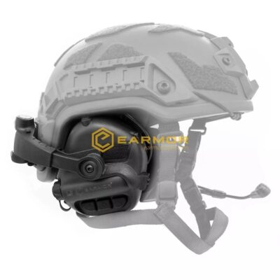 Alternative view of EARMOR M32X MOD4 Tactical Headset, M16C Mount for FAST / ARC - Black