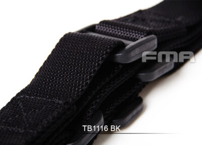 FMA FS1 Two-Point Fast Tightening Sling - Black - obrazek 3