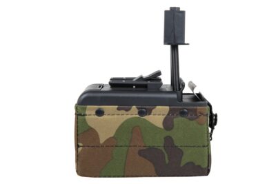 A a K Electric Box Magazine for M249 Gen2, 2000 BBs - Woodland - obrazek 3