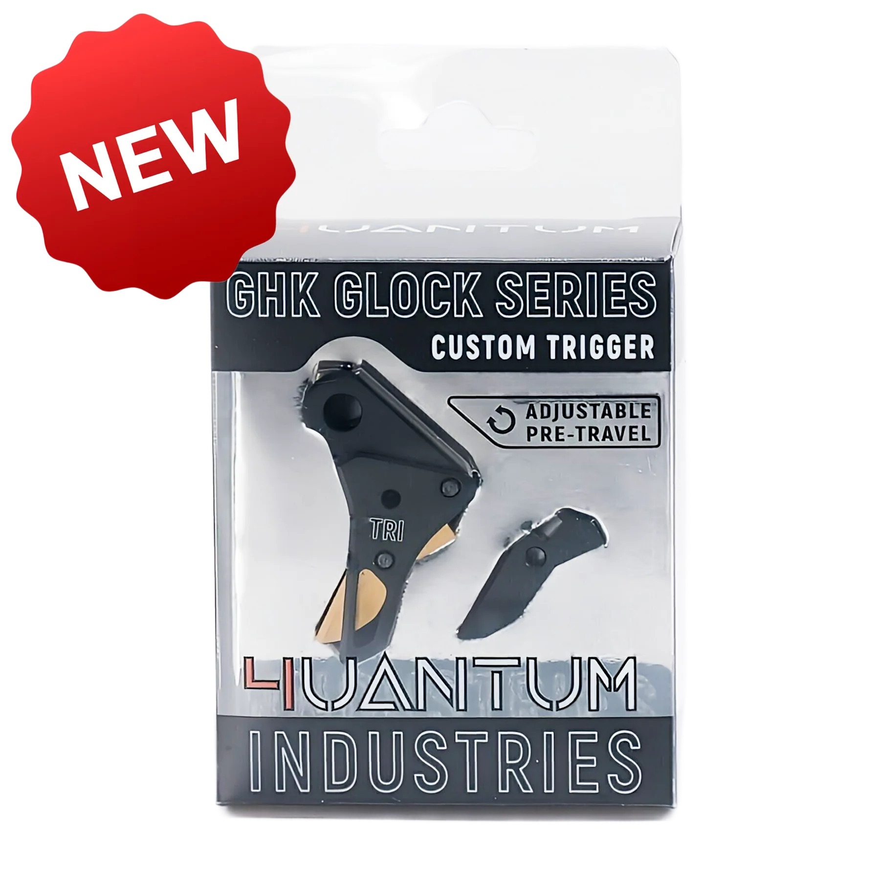 4UANTUM Performance Custom Flat Trigger for GHK G17 Gen3 / Gen5 MOS - Black OD-A-4UAD009 asgbox.pl 4UANTUM Performance Custom Flat Trigger for GHK G17 Gen3 / Gen5 MOS - Black - obrazek 5