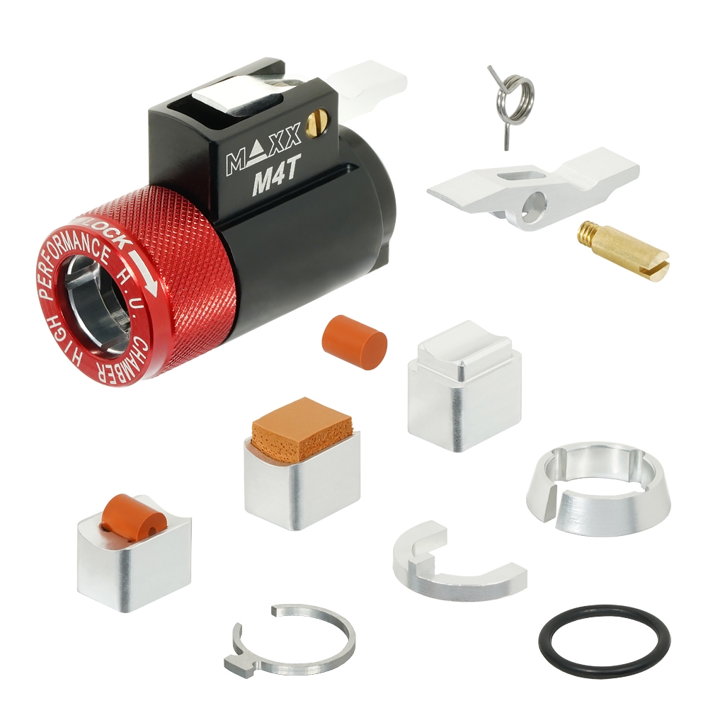 MAXX M4T One CNC Hop-up Chamber (TM MWS M4) - Black MX-HOP040M4T1 asgbox.pl MAXX M4T One CNC Hop-up Chamber (TM MWS M4) - Black