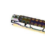 CTM FUKU-2 CNC Upper Set V2 for AAP-01, CUTOUT (Long) - Electroplated Chameleon - obrazek 4