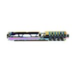 CTM FUKU-2 CNC Upper Set V2 for AAP-01, CUTOUT (Long) - Electroplated Chameleon - obrazek 2