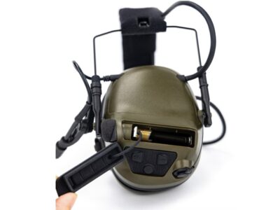 EARMOR M33 EN352 SET Shooting Headset - Coyote Brown - obrazek 5