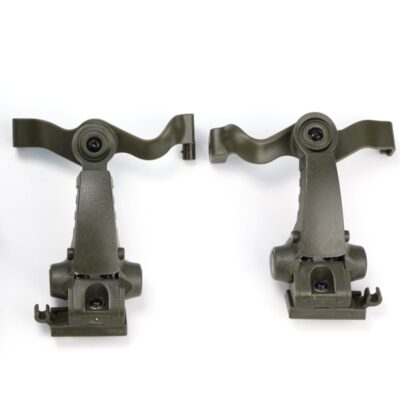 Alternative view of EARMOR M16A Helmet Adapters for M32 PLUS Headset, ARC Mount - Coyote Brown