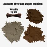 KMCS Ghillie Leafs - Dark Colours