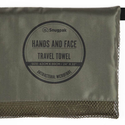 Travel Towel Hands  a  Face, olive