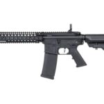 WE GBB Pistol Luger P08, 6 Inch - Black