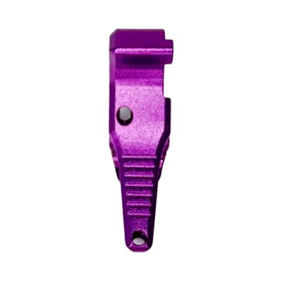Alternative view of CTM CNC Adjustable VELO Trigger for AAP-01 and G-Series - Purple