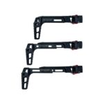 CTM CNC TwinFold Adjustable RIS Rail Stock - Black