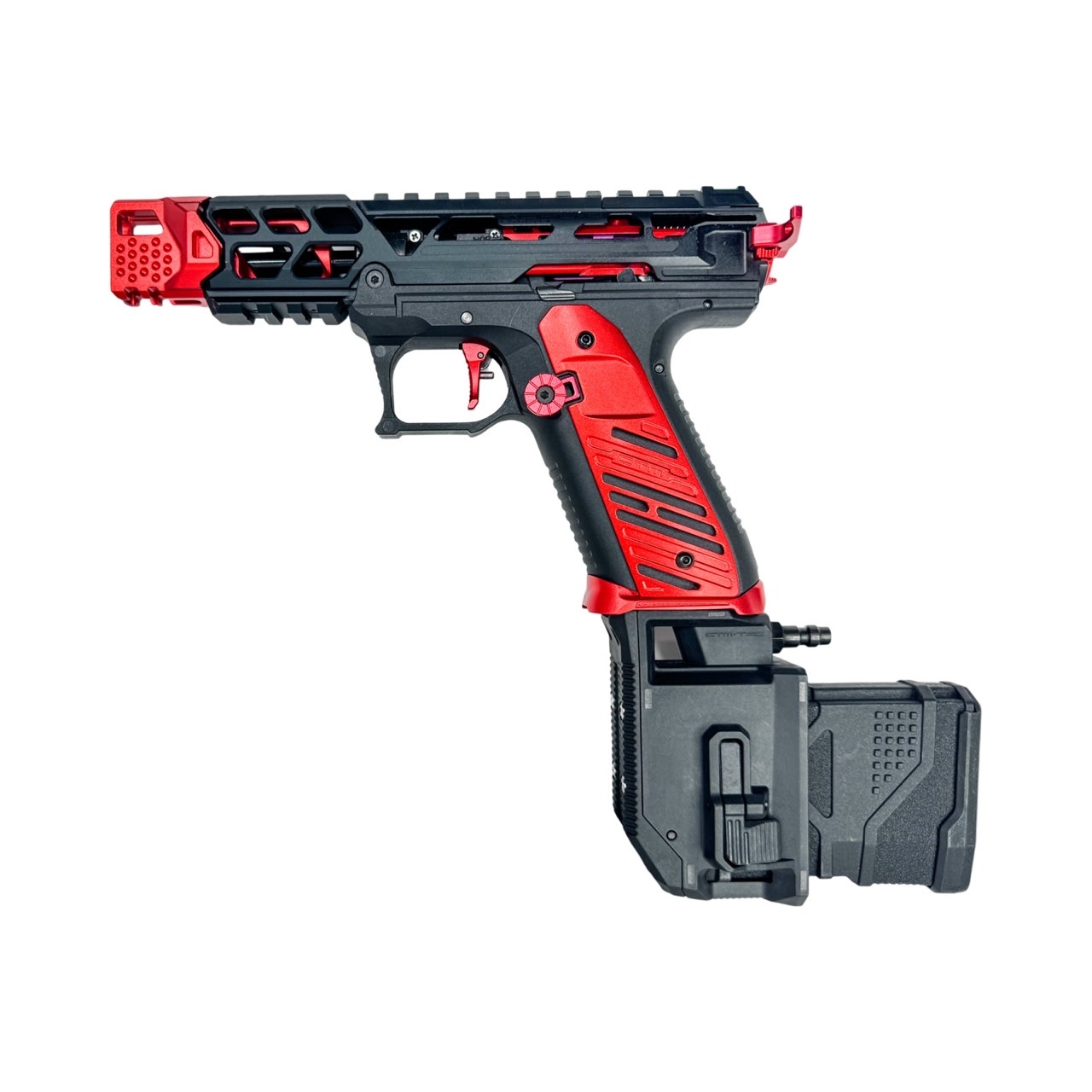 CTM AAP-01 / G-Series HPA M4 AEG Magazine 90° Angled Adapter - Red / Black OD-A-CTM0081-RDBK asgbox.pl CTM AAP-01 / G-Series HPA M4 AEG Magazine 90° Angled Adapter - Red / Black - obrazek 5