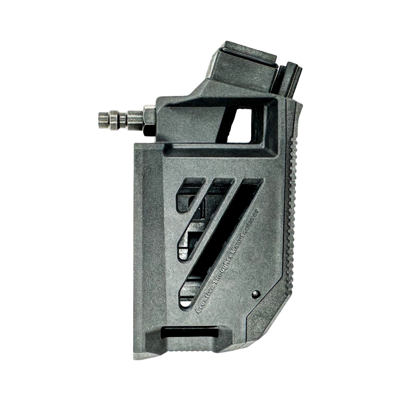 CTM Hi-Capa HPA M4 AEG Magazine 90° Angled Adapter - Black OD-A-CTM0082-BK asgbox.pl CTM Hi-Capa HPA M4 AEG Magazine 90° Angled Adapter - Black - obrazek 2