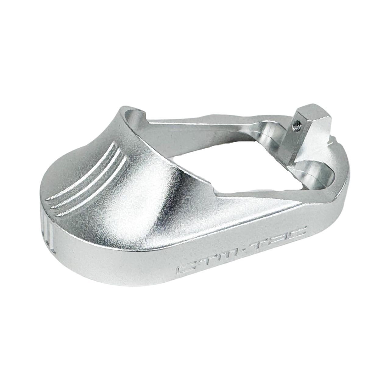 CTM AAP-01 CNC Large Flared Magwell - Silver OD-A-CTM0078-SV asgbox.pl CTM AAP-01 CNC Large Flared Magwell - Silver