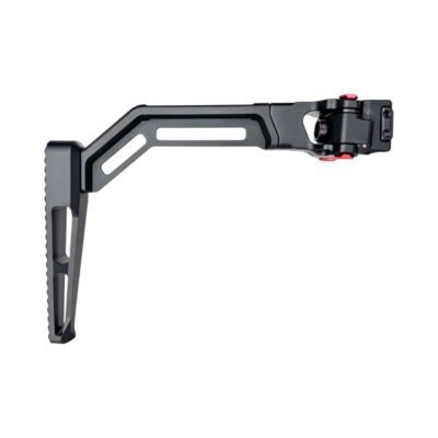 Alternative view of CTM TwinFold RIS Rail Stock 5.0" - Black