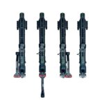 CTM TwinFold RIS Rail Stock 5.0" - Black - obrazek 5