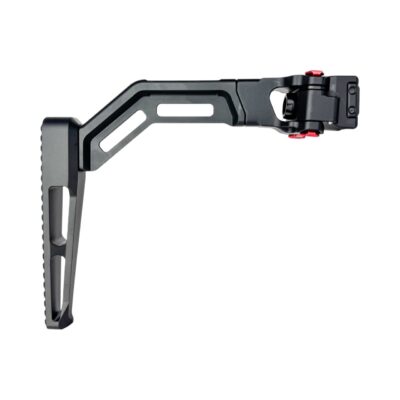 Alternative view of CTM TwinFold RIS Rail Stock 4.2" - Black