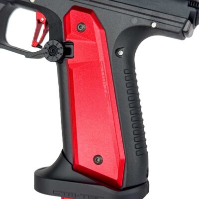 Alternative view of CTM AAP-01 Fuku-2 Frame CNC Aero Side Panel, Type B - Red