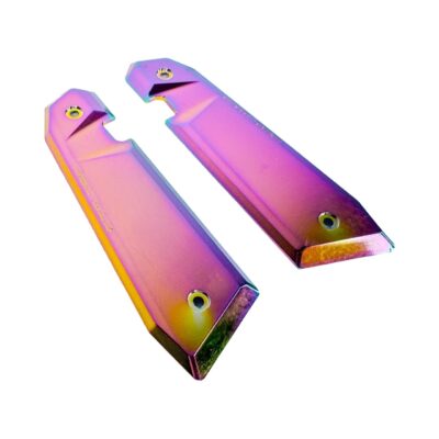 CTM AAP-01 Fuku-2 Frame CNC Aero Side Panel, Type B - Chameleon (Electroplated)