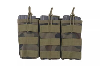 GFC MOLLE Triple Pouch for Rifle Magazines (M4 / AK), Open Type - WZ.93 - obrazek 2