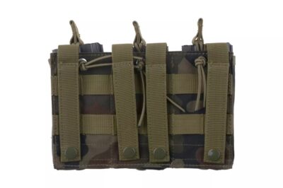 GFC MOLLE Triple Pouch for Rifle Magazines (M4 / AK), Open Type - WZ.93 - obrazek 4