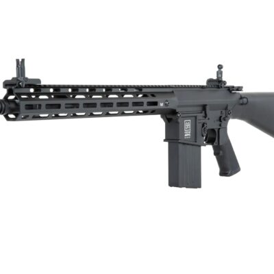 Alternative view of SA SR25 M-LOK Fixed Stock (SA-E38 Edge(TM) Kestrel(TM) ETU) - Black