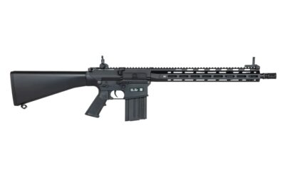 SA SR25 M-LOK Fixed Stock (SA-E38 Edge(TM) Kestrel(TM) ETU) - Black - obrazek 4