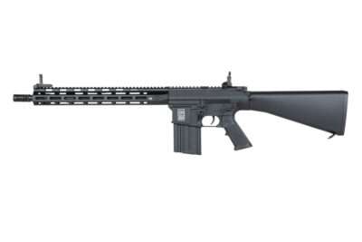 SA SR25 M-LOK Fixed Stock (SA-E38 Edge(TM) Kestrel(TM) ETU) - Black
