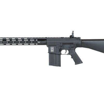 SA SR25 M-LOK Fixed Stock (SA-E38 Edge(TM) Kestrel(TM) ETU) - Black