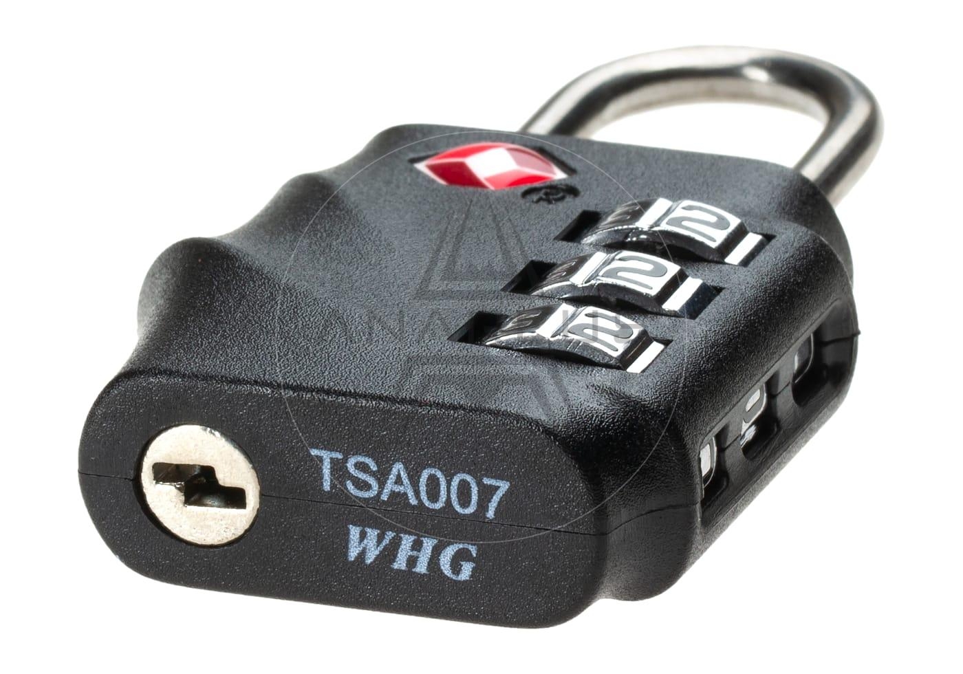 Nimrod TSA Combination Padlock - Black OD-A-NIM16 asgbox.pl Nimrod TSA Combination Padlock - Black - obrazek 3