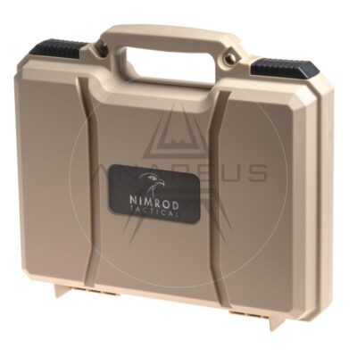 Nimrod Transport Pistol Case, 31x27x7.5 cm (Pre-Cut) - Tan