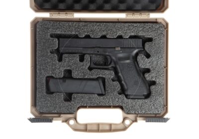 Nimrod Transport Pistol Case, 31x27x7.5 cm (Pre-Cut) - Tan - obrazek 5