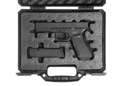 Nimrod Transport Pistol Case, 31x27x7.5 cm (Pre-Cut) - Black - obrazek 5