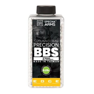 SA EDGE ULTRA(TM) Pellets 0.25g, 2700 BBs (Bottle) - White