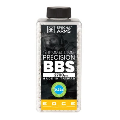 SA EDGE ULTRA(TM) BIO Pellets 0.32g, 2700 BBs (Bottle) - White