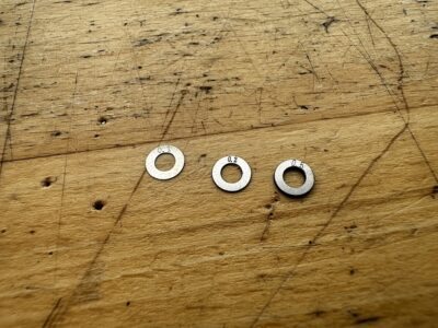 RetroArms INOX Shim Set (Ø3 mm - 0.1 / 0.2 / 0.5 mm) - 60 Pieces
