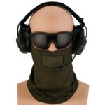 CYGNUS ARMORY Face Warrior Plus Neck Gaiter - Ranger Green - obrazek 4