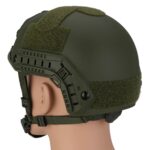 CYGNUS ARMORY FAST Helmet BC - Black - obrazek 2