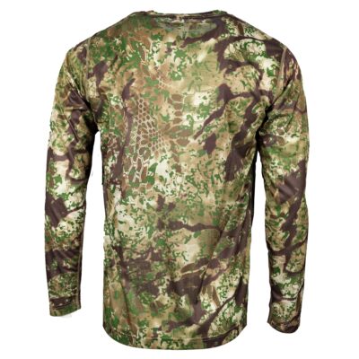 Alternative view of KRYPTEK Hyperion LS Crew T-shirt, Long Sleeve - Kryptek Obskura Transitional