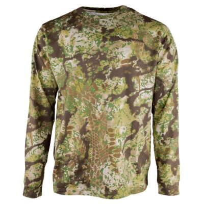 KRYPTEK Stalker II T-Shirt, Long Sleeve - Kryptek Obskura Transitional