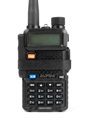 Tridos Baofeng UV-5R PTT Guard and Volume Dial Knob - Black - obrazek 2