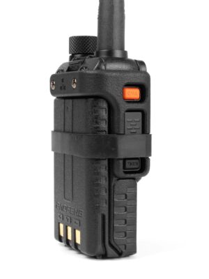 Tridos Baofeng UV-5R PTT Guard and Volume Dial Knob - Black - obrazek 3