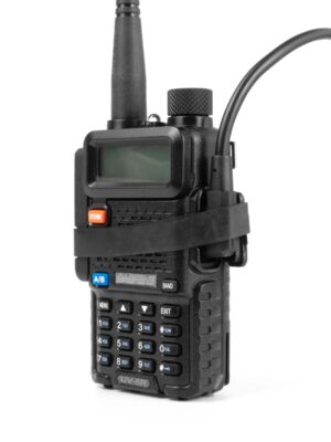 Tridos Baofeng UV-5R PTT Guard and Volume Dial Knob - Black - obrazek 5