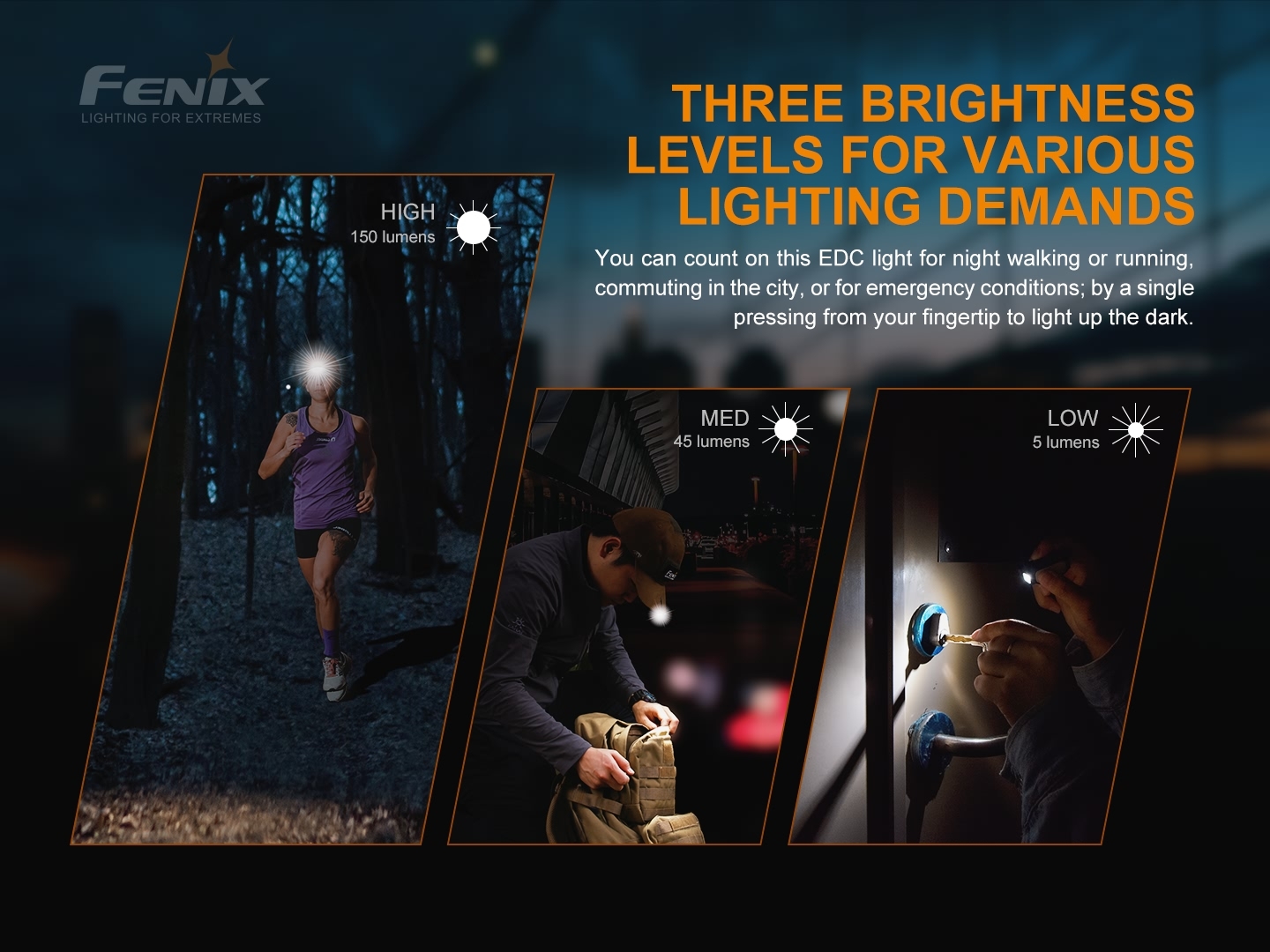 FENIX MINI-LITE Rechargeable Flashlight - Black MINILITE asgbox.pl FENIX MINI-LITE Rechargeable Flashlight - Black - obrazek 2
