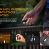 FENIX ​​​​MINI-LITE Rechargeable Flashlight - Black OD-A-MINILITE asgbox.pl