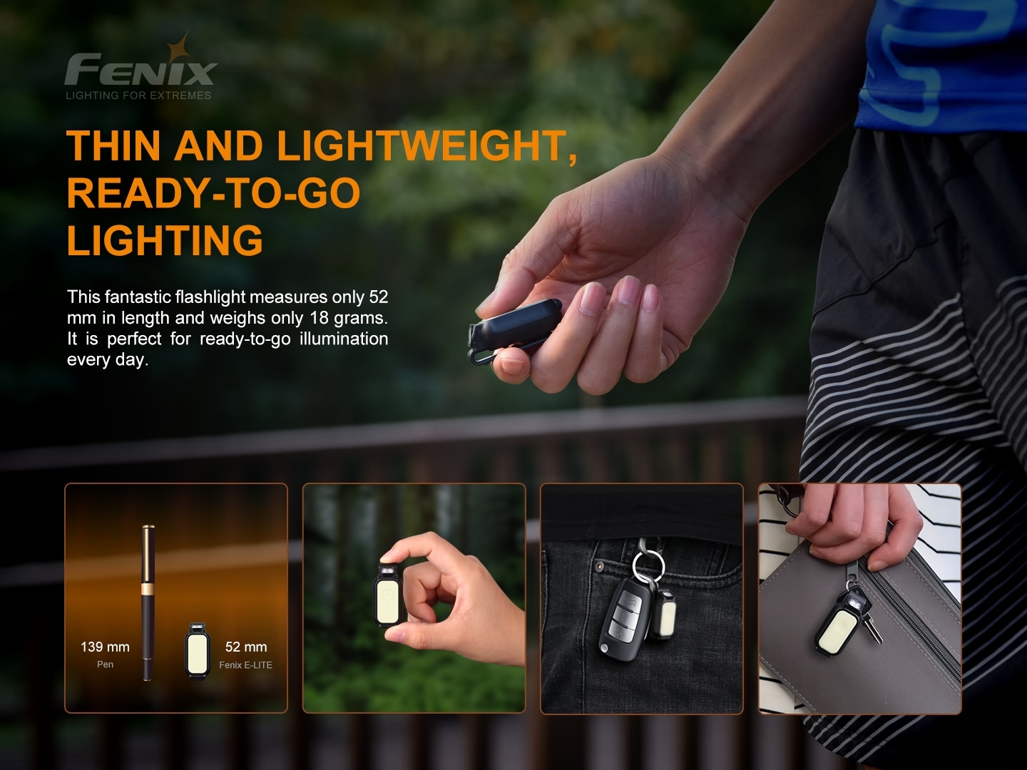 FENIX MINI-LITE Rechargeable Flashlight - Black MINILITE asgbox.pl FENIX MINI-LITE Rechargeable Flashlight - Black - obrazek 4